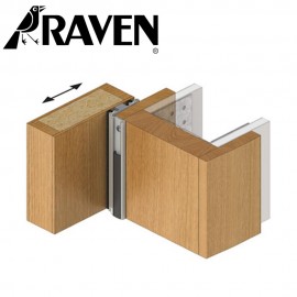 Raven RP12 Perimeter Seal 1.25M Satin Clear Silver